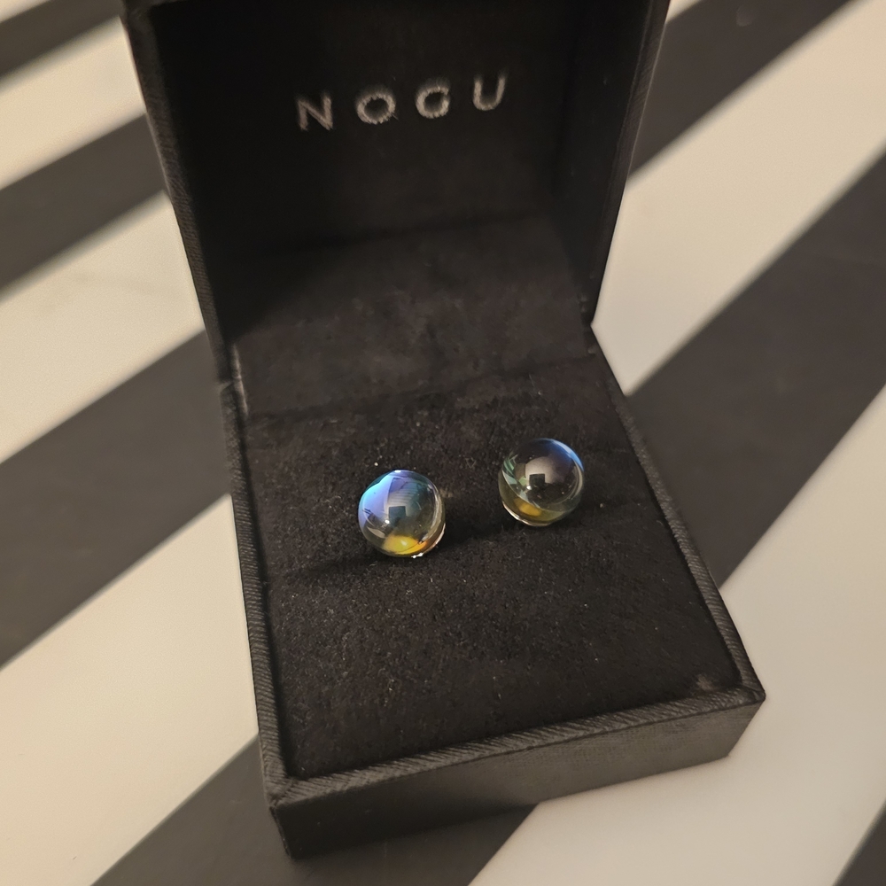 NOGU Iridescent Stud Earrings